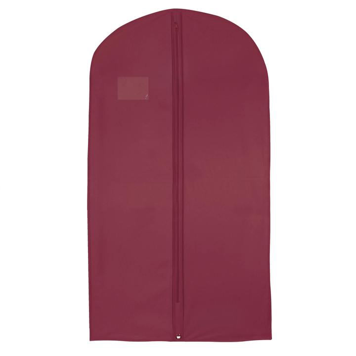 Husa de protectie haine, 100×60 cm, burgundy