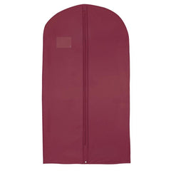 Husa de protectie haine, 100×60 cm, burgundy