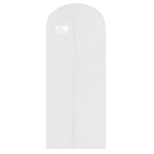 Husa de protectie haine Ama, 200 x 60 cm, alba