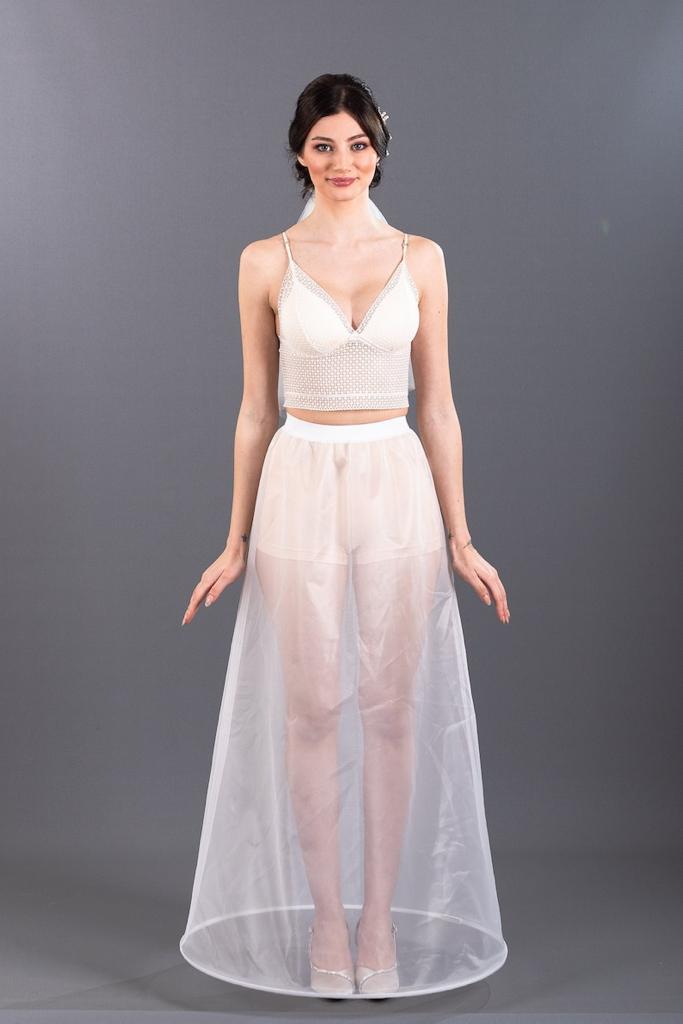 1-hoop crinoline