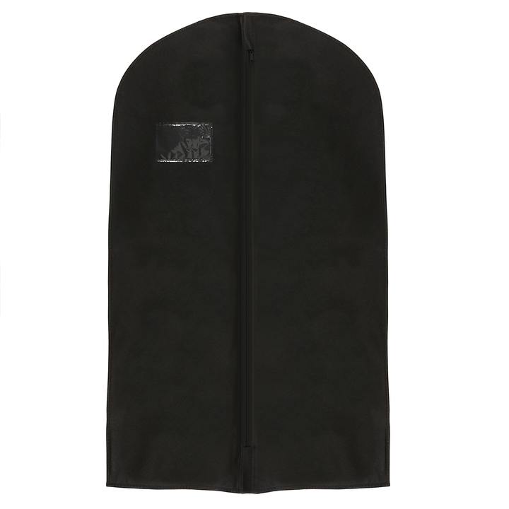 Garment cover, 100×60 cm, black