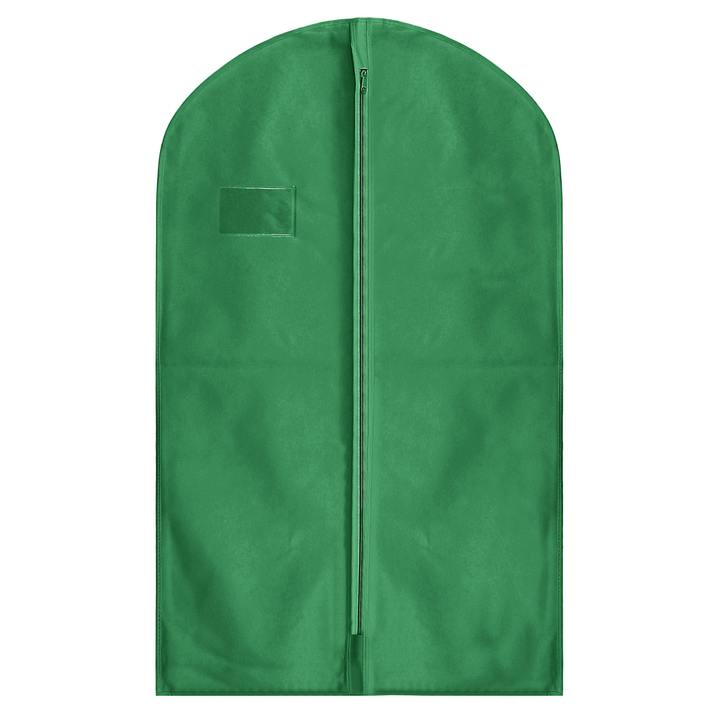 Garment protection cover, 100x60 cm, green