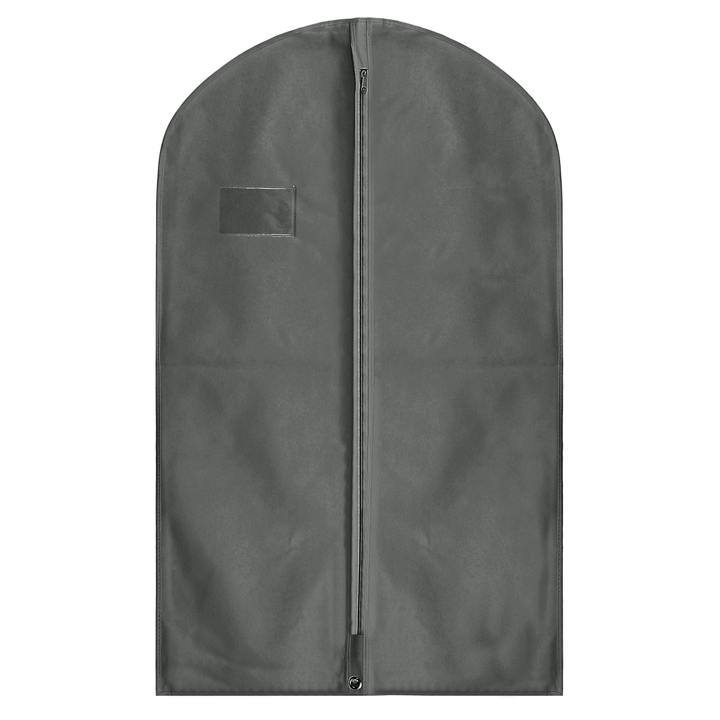Clothes protection cover, 100×60 cm, grey