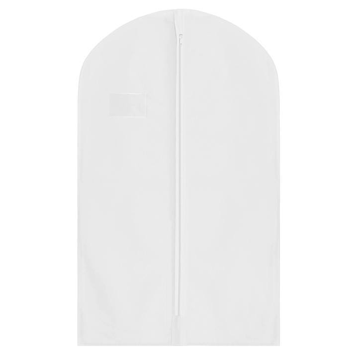 Garment cover, 100x60 cm, white