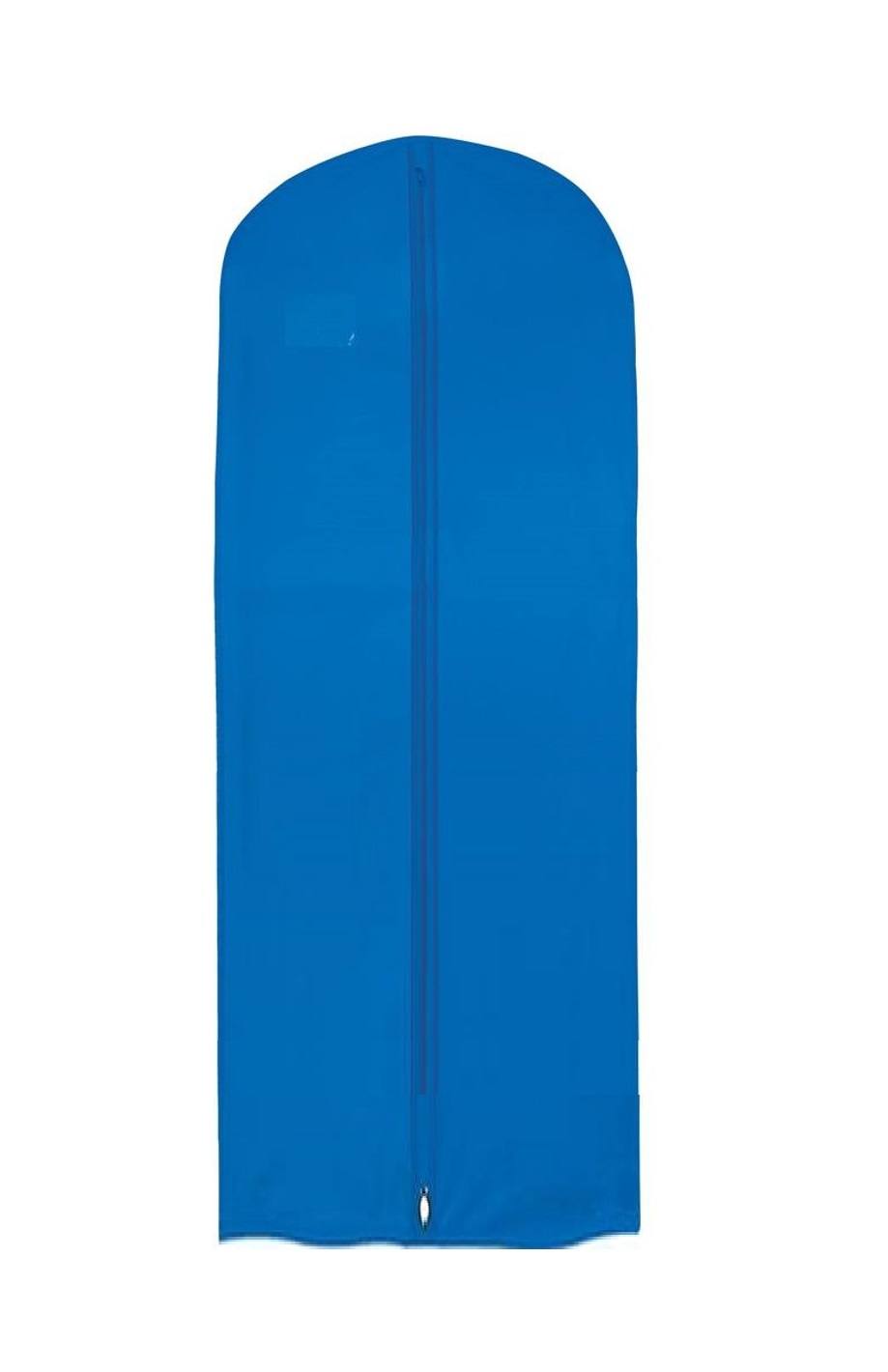 Husa de protectie haine Cosma, albastru deschis, 160 x 60 x15 cm burduf lateral