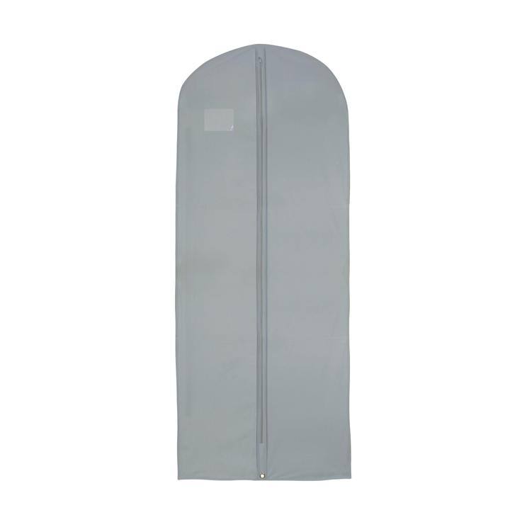 Cosma Garment Cover, grey, 160 x 60 x 15 cm with side gusset
